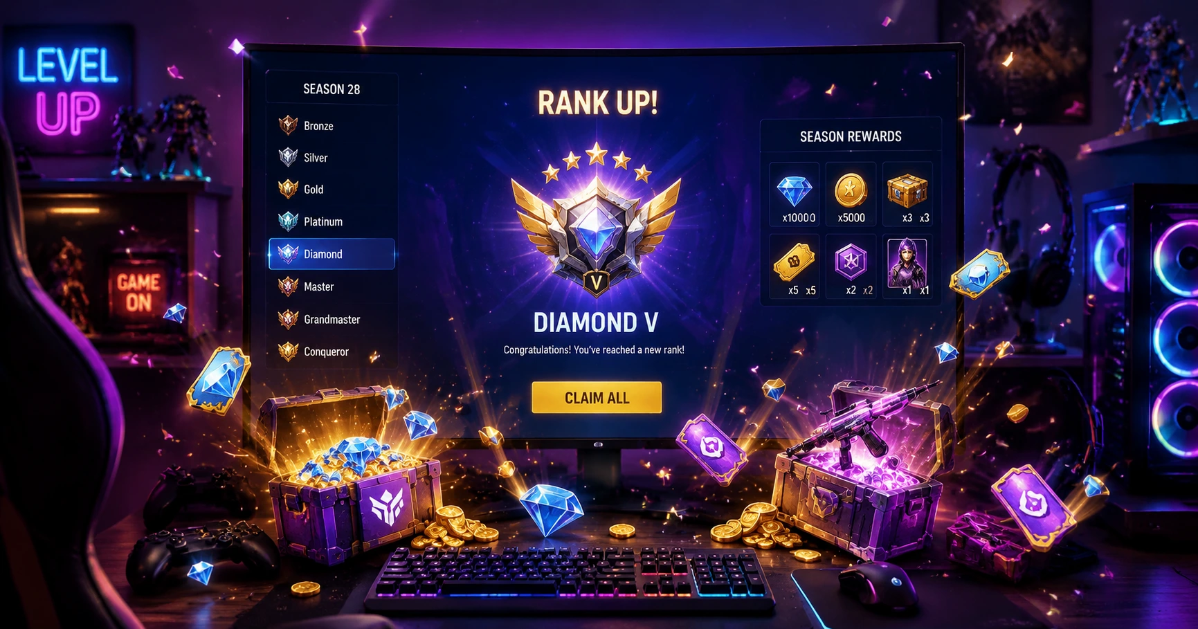 Khám phá hadiah kenaikan pangkat pb garena và các phần thưởng hấp dẫn - image 3