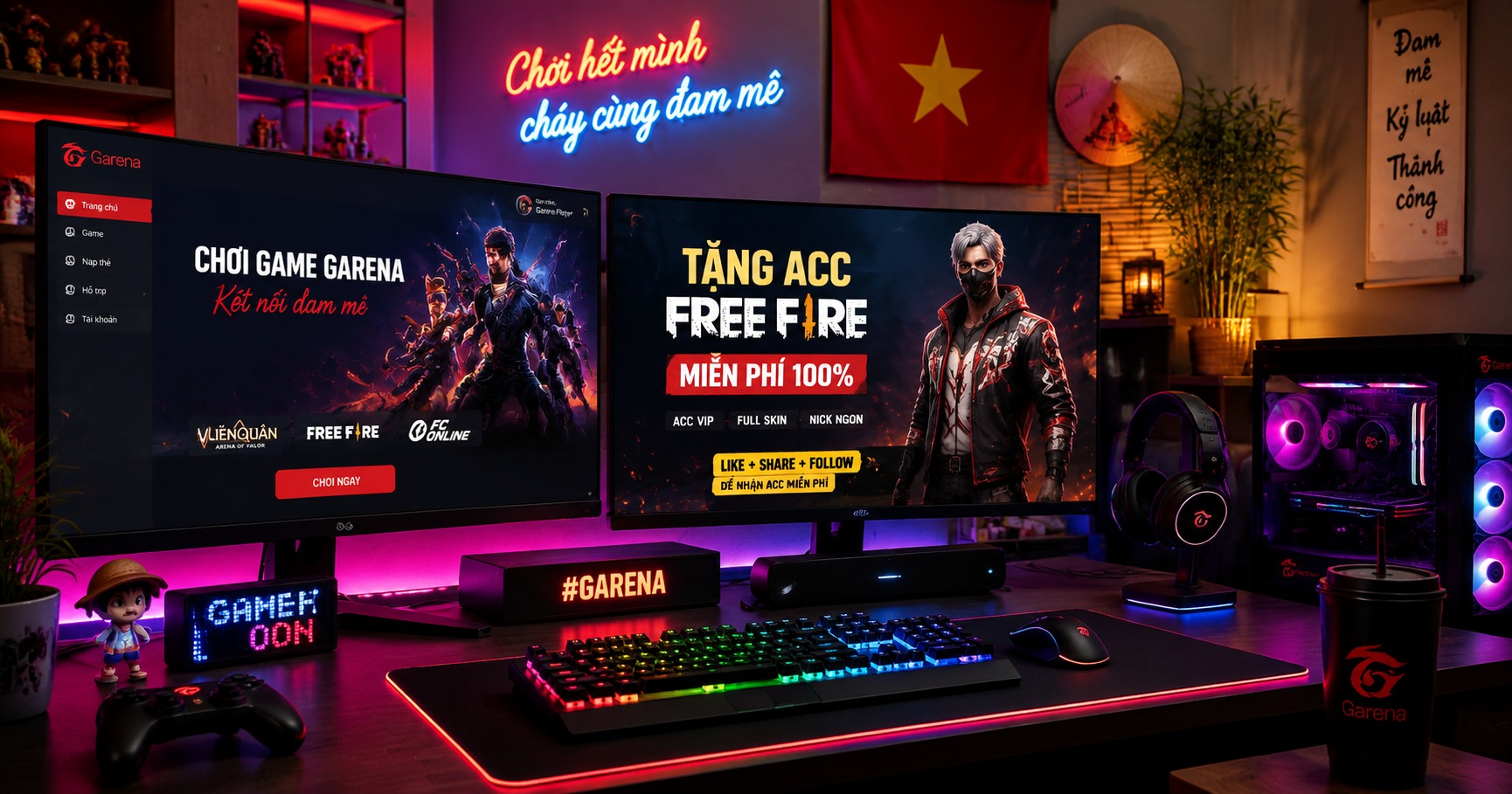 Garena tặng acc – Cơ hội nhận tài khoản Garena miễn phí và cách tận dụng hiệu quả - image 1