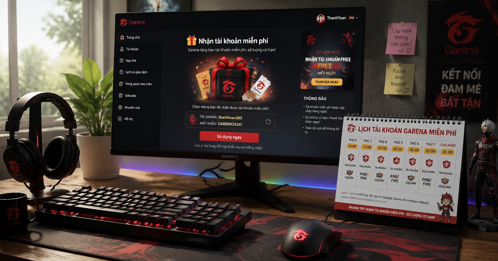 Garena tặng acc – Cơ hội nhận tài khoản Garena miễn phí và cách tận dụng hiệu quả - image 2