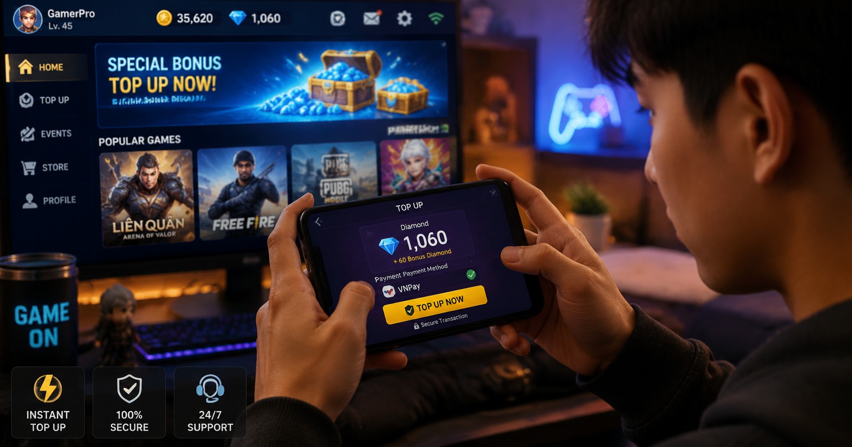 Garena Thailand Top Up - Cách Nạp Thẻ Hiệu Quả Cho Game Thủ - image 1