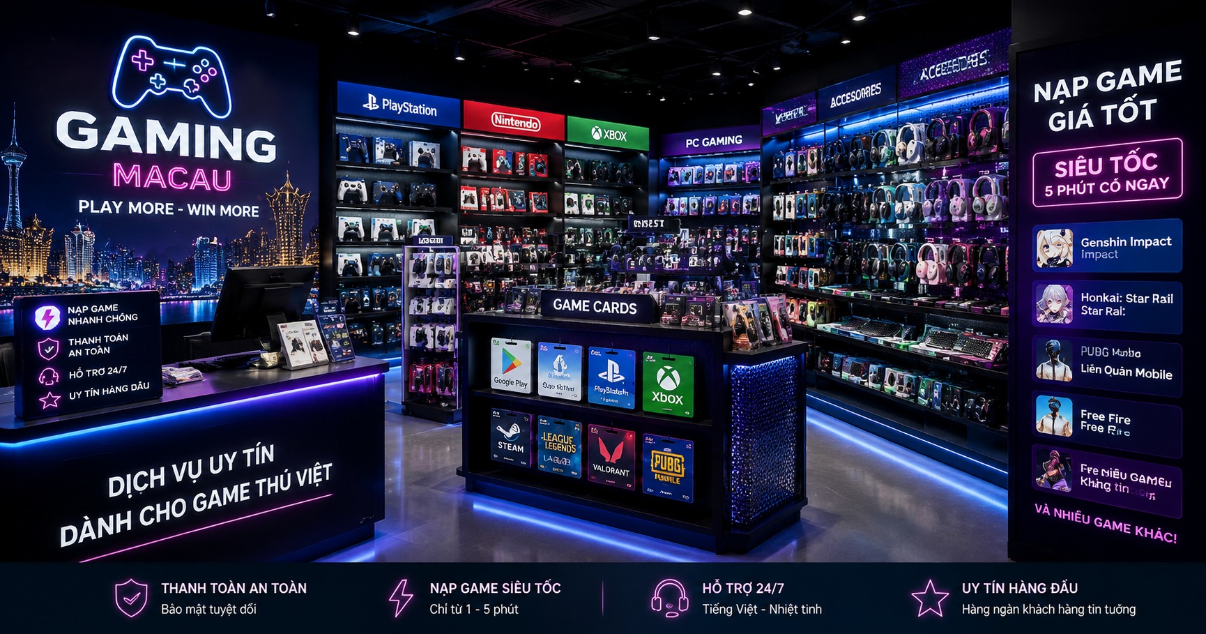 Khám phá shop garena macau – Địa chỉ uy tín cho game thủ Việt - image 1