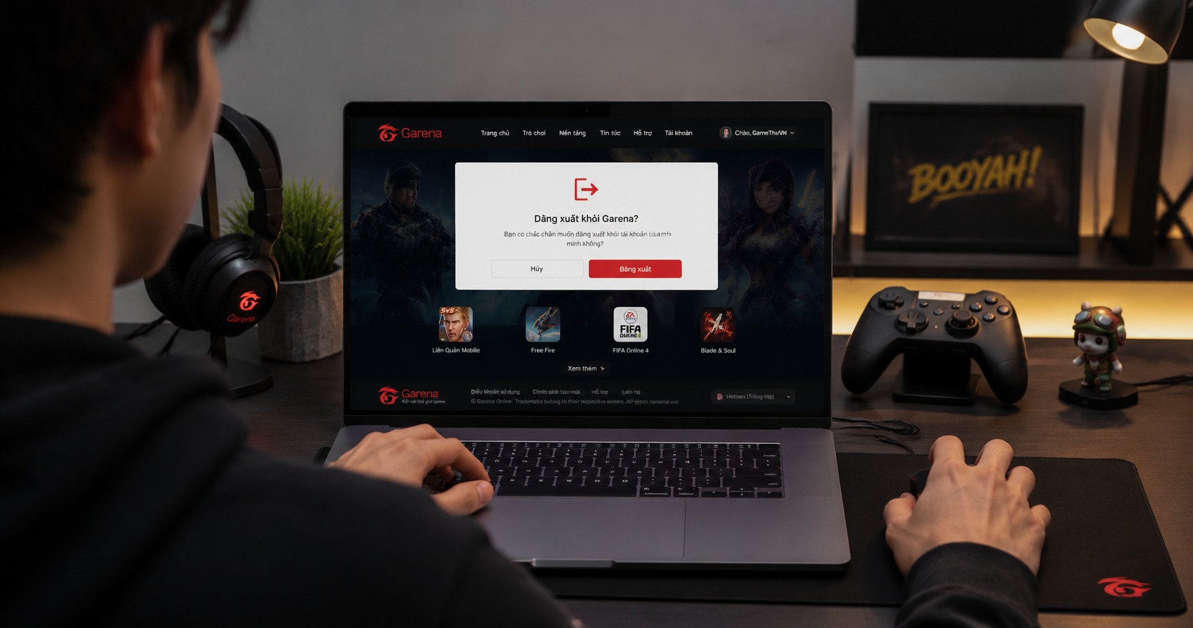 Đăng xuất Garena: Hướng dẫn chi tiết và các lưu ý quan trọng - image 2 Đăng xuất Garena: Hướng dẫn chi tiết và các lưu ý quan trọng - image 2