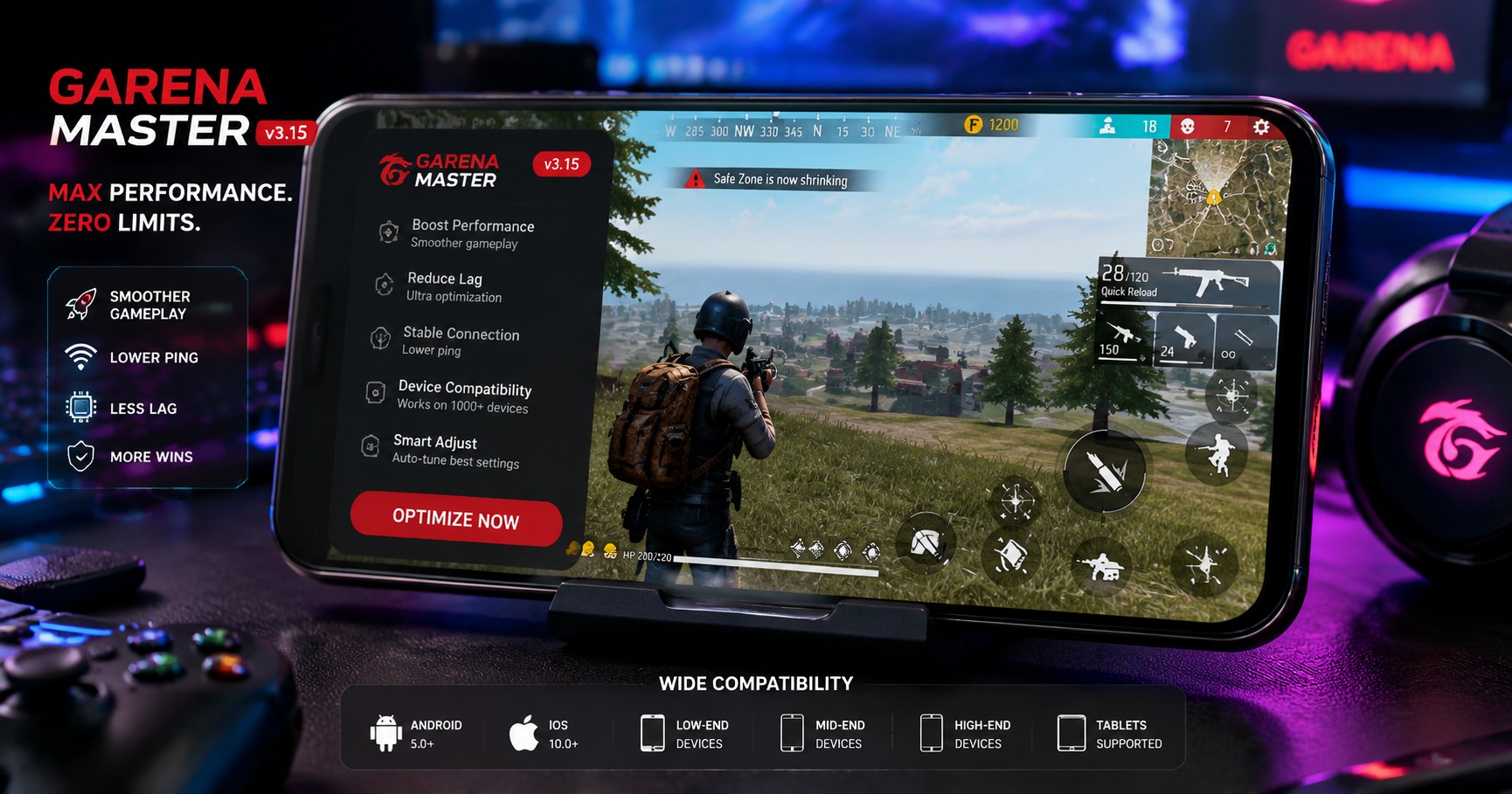 Garena Master v3.15: Cập nhật mới nhất và tính năng nổi bật - image 2 Garena Master v3.15: Cập nhật mới nhất và tính năng nổi bật - image 2